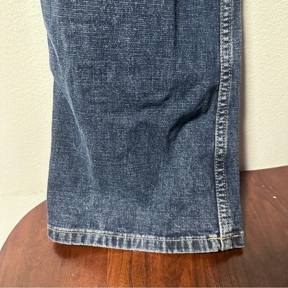 Y2K Express Precision Fit Stretch Low Slung Flare Jeans Medium Wash Size 5/6 S - Picture 12 of 15